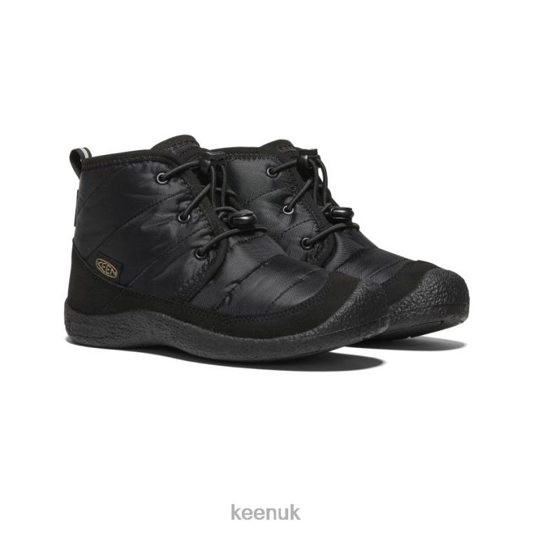 Footwear KEEN Howser II Waterproof Chukka Black Big Kids Z2D88935