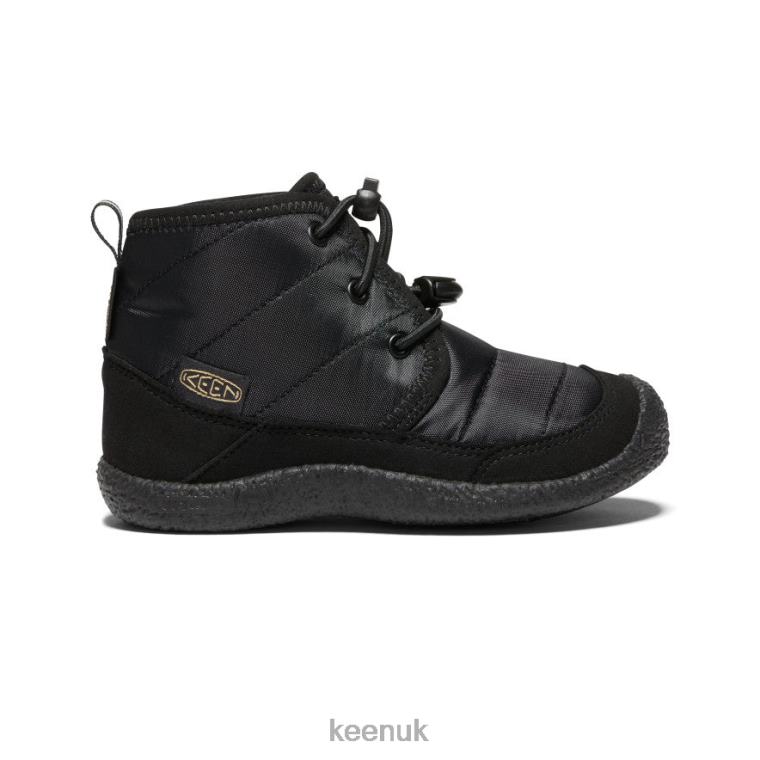 Footwear KEEN Howser II Waterproof Chukka Black Little Kids Z2D88995