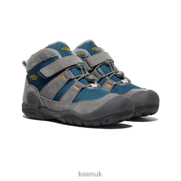 Footwear KEEN Knotch Chukka Steel Grey/Blue Wing Teal Big Kids Z2D881003