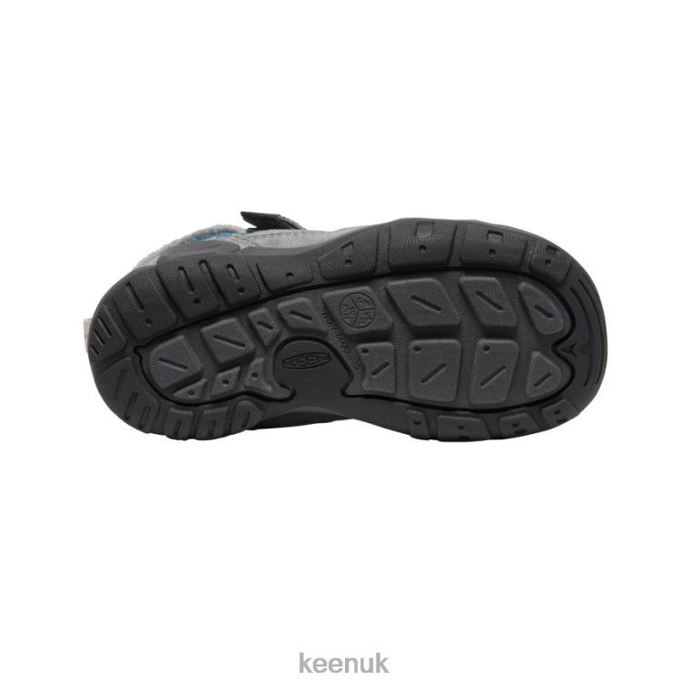 Footwear KEEN Knotch Chukka Steel Grey/Blue Wing Teal Little Kids Z2D88979