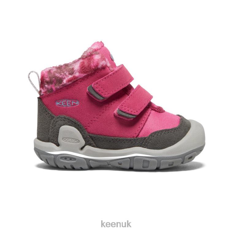 Footwear KEEN Knotch Double Strap Chukka Fruit Dove/Black Toddlers Z2D881013