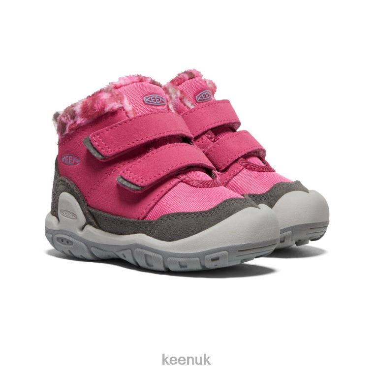 Footwear KEEN Knotch Double Strap Chukka Fruit Dove/Black Toddlers Z2D881013