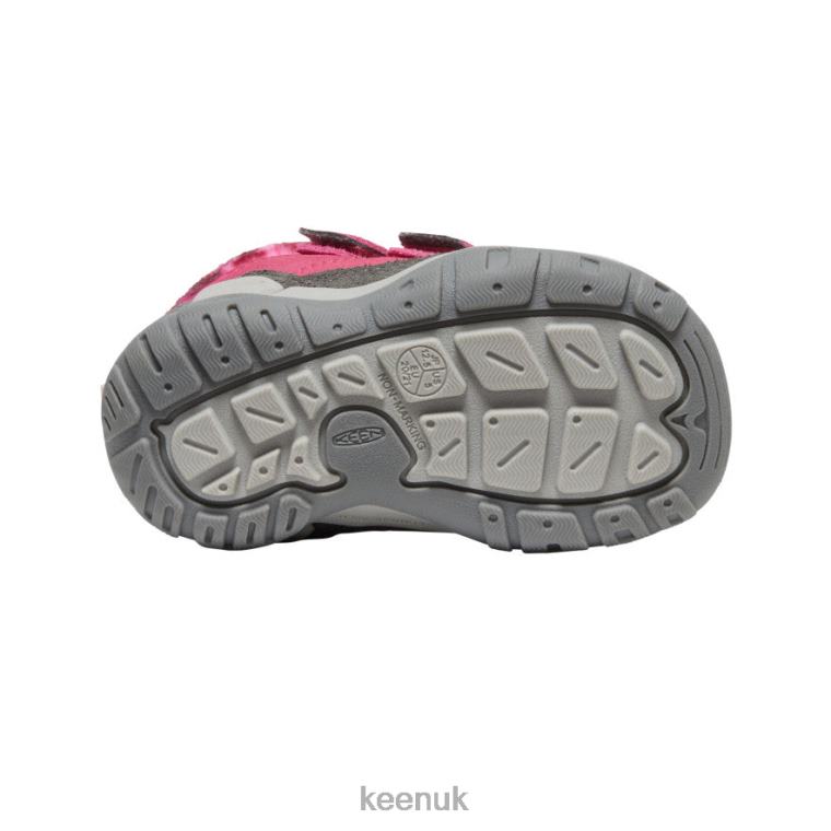 Footwear KEEN Knotch Double Strap Chukka Fruit Dove/Black Toddlers Z2D881013