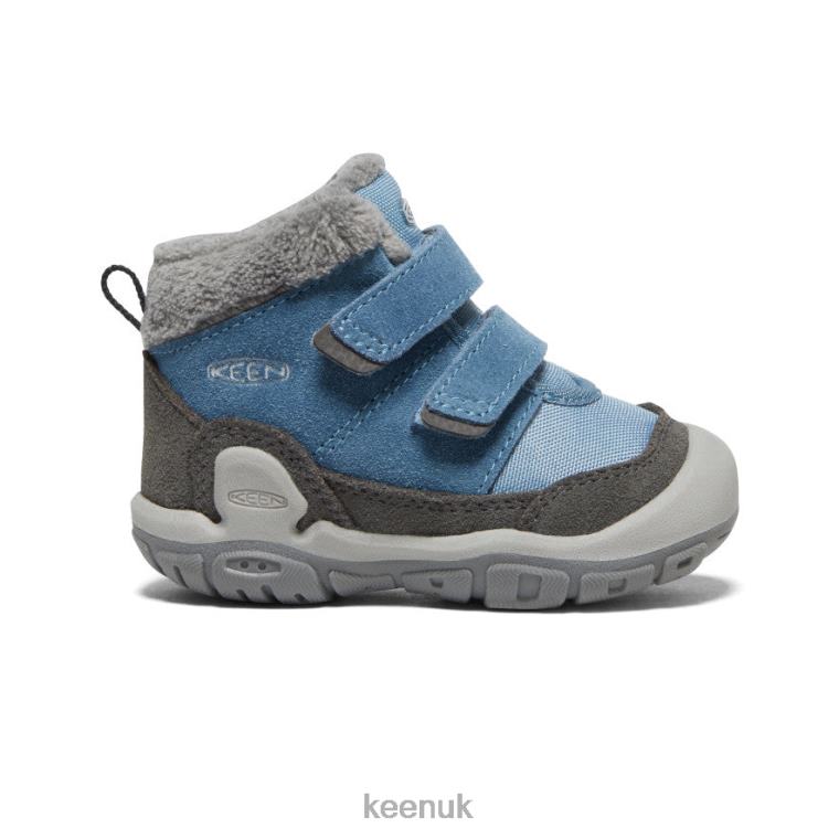 Footwear KEEN Knotch Double Strap Chukka Magnet/Blue Shadow Toddlers Z2D881012