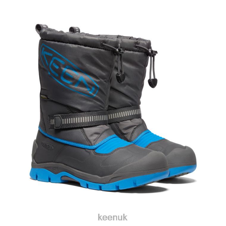 Footwear KEEN Snow Troll Waterproof Boot Magnet/Blue Aster Big Kids Z2D881002