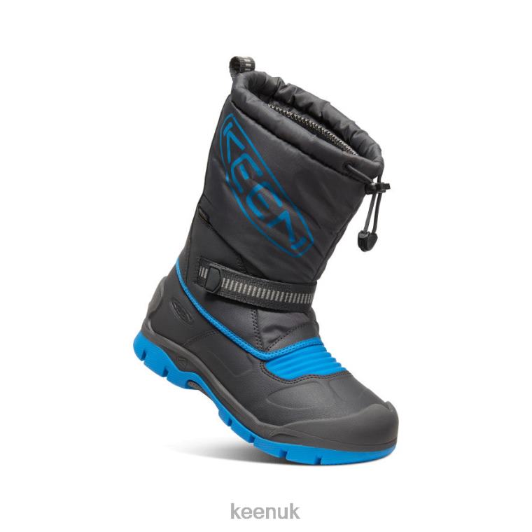Footwear KEEN Snow Troll Waterproof Boot Magnet/Blue Aster Big Kids Z2D881002