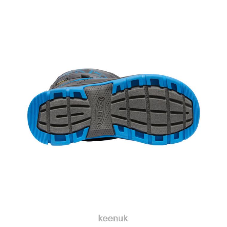Footwear KEEN Snow Troll Waterproof Boot Magnet/Blue Aster Big Kids Z2D881002