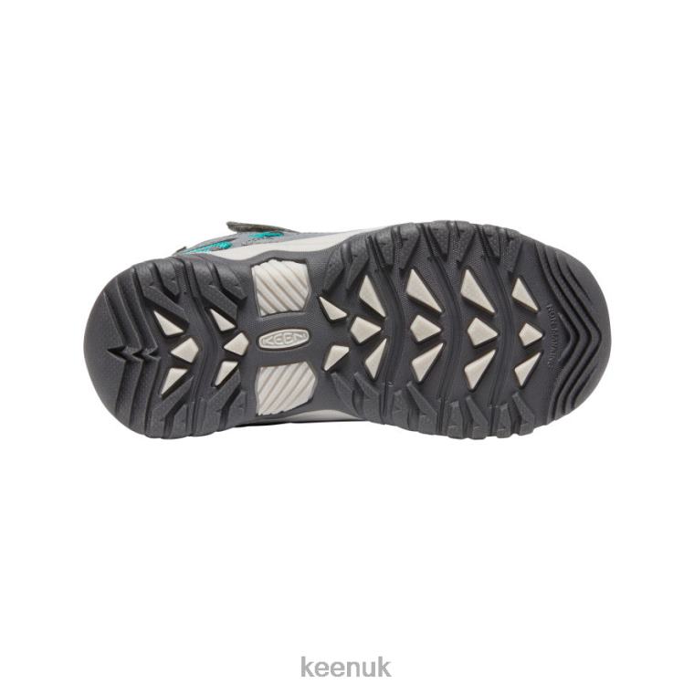 Footwear KEEN Targhee Waterproof Boot Steel Grey/Porcelain Little Kids Z2D88877