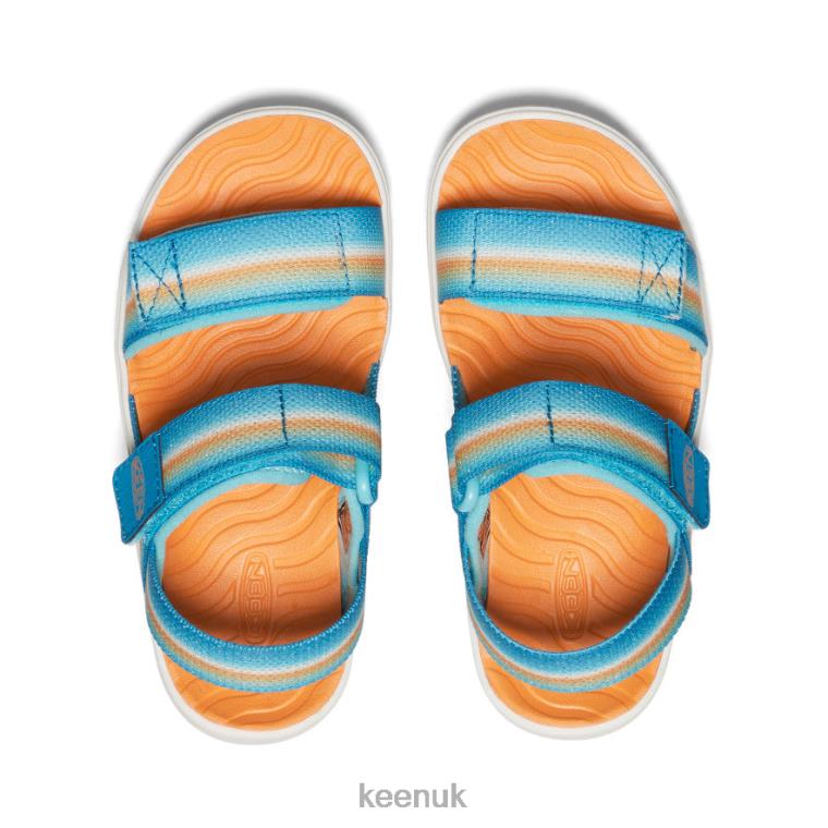 Footwear KEEN Elle Backstrap Ipanema/Iceland Poppy Little Kids Z2D88727
