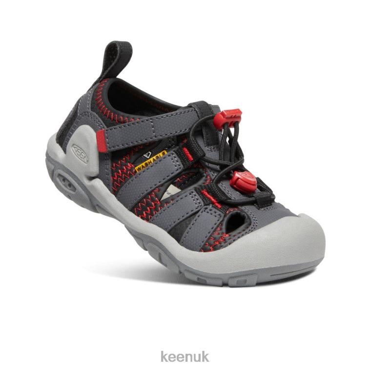 Footwear KEEN Knotch Creek Magnet/Red Carpet Little Kids Z2D88773