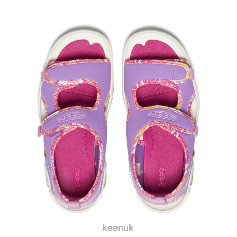 Footwear KEEN Knotch Creek Open-Toe English Lavender/Festival Fuchsia Big Kids Z2D88887
