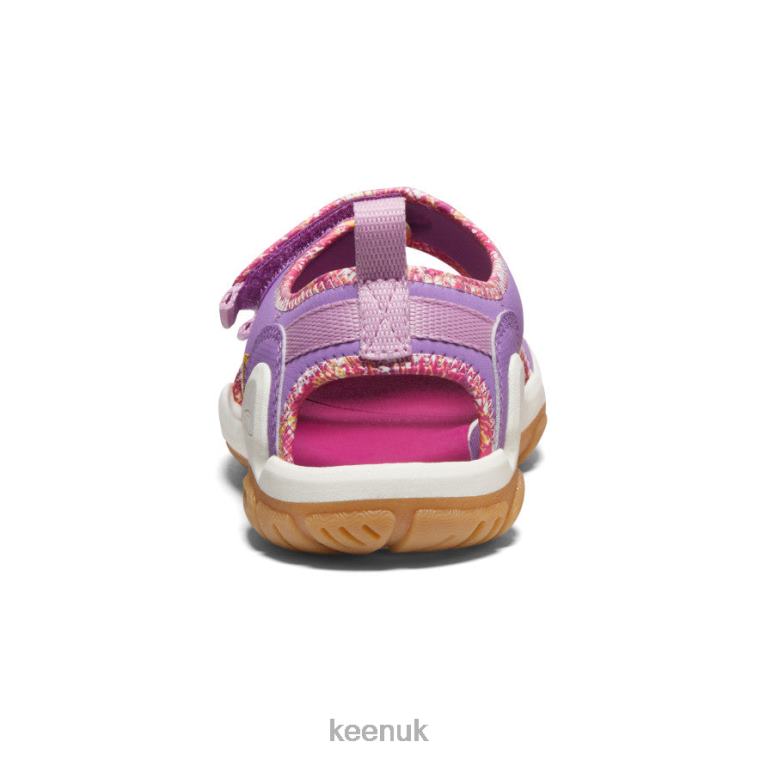 Footwear KEEN Knotch Creek Open-Toe English Lavender/Festival Fuchsia Big Kids Z2D88887