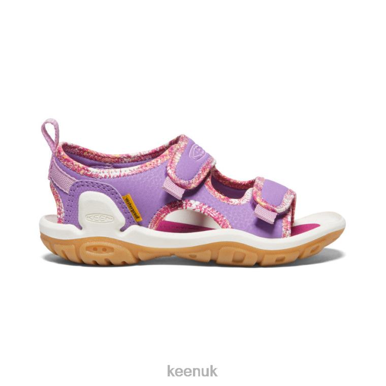 Footwear KEEN Knotch Creek Open-Toe English Lavender/Festival Fuchsia Little Kids Z2D88770