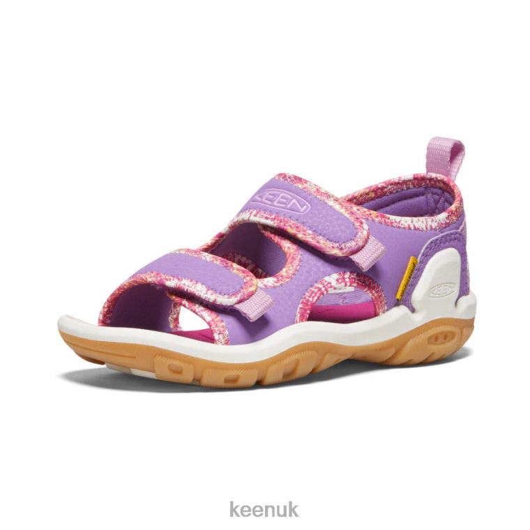 Footwear KEEN Knotch Creek Open-Toe English Lavender/Festival Fuchsia Little Kids Z2D88770