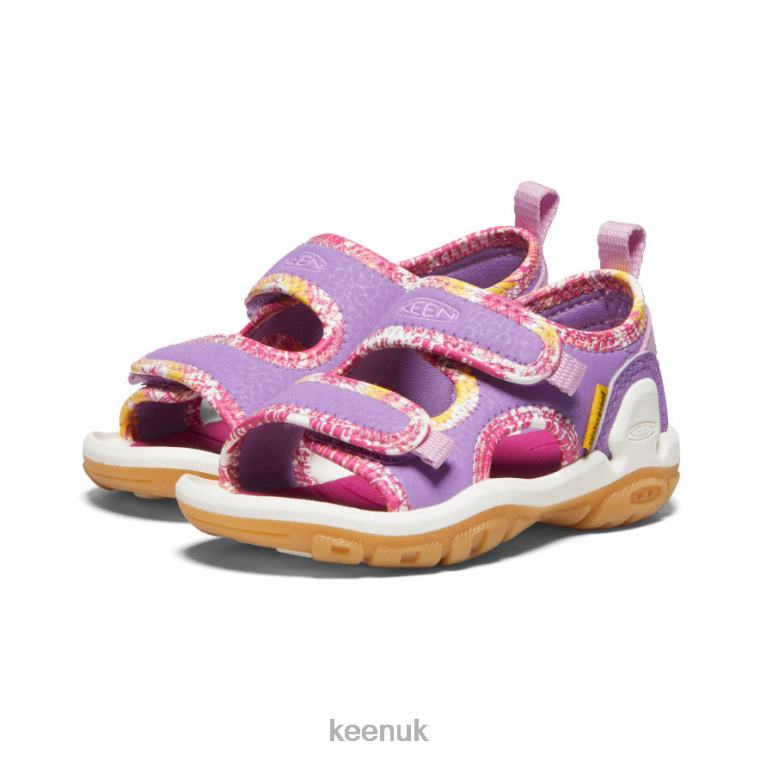 Footwear KEEN Knotch Creek Open-Toe English Lavender/Festival Fuchsia Toddlers Z2D88815