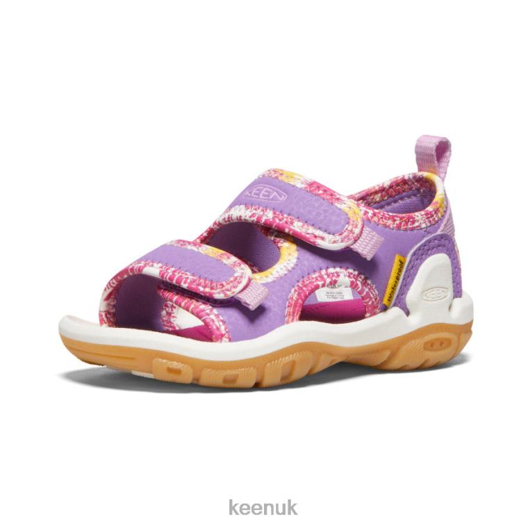 Footwear KEEN Knotch Creek Open-Toe English Lavender/Festival Fuchsia Toddlers Z2D88815
