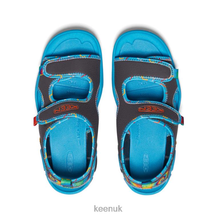 Footwear KEEN Knotch Creek Open-Toe Magnet/Tie Dye Big Kids Z2D88886