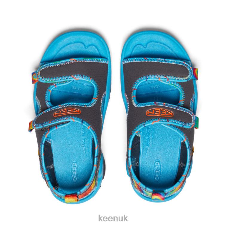 Footwear KEEN Knotch Creek Open-Toe Magnet/Tie Dye Little Kids Z2D88769