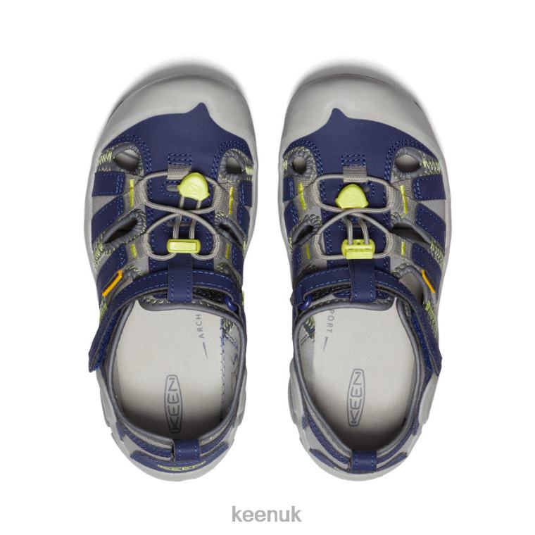 Footwear KEEN Knotch Creek Steel Grey/Blue Depths Big Kids Z2D88777