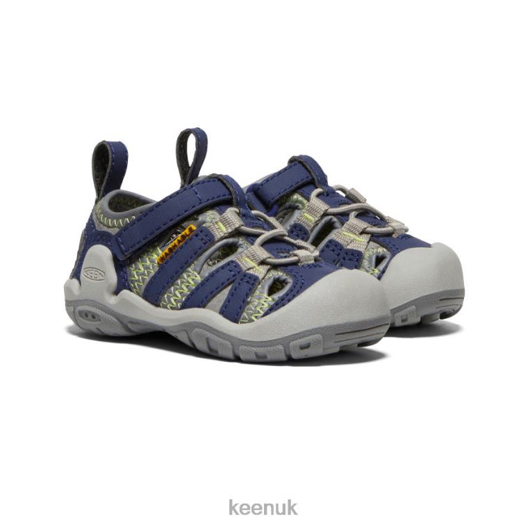 Footwear KEEN Knotch Creek Steel Grey/Blue Depths Toddlers Z2D88806