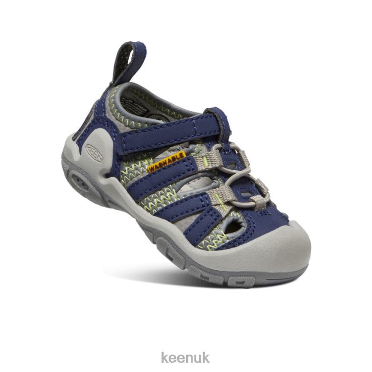 Footwear KEEN Knotch Creek Steel Grey/Blue Depths Toddlers Z2D88806