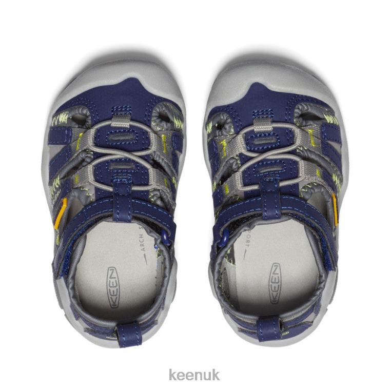 Footwear KEEN Knotch Creek Steel Grey/Blue Depths Toddlers Z2D88806