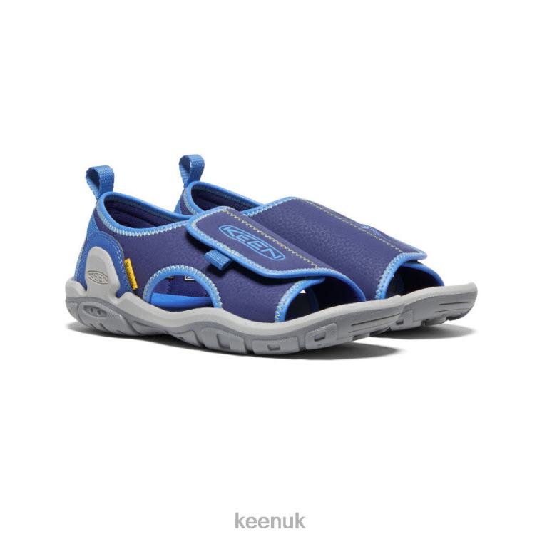 Footwear KEEN Knotch River Open-Toe Bright Cobalt/Blue Depths Big Kids Z2D88949