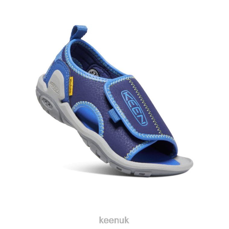 Footwear KEEN Knotch River Open-Toe Bright Cobalt/Blue Depths Little Kids Z2D88929