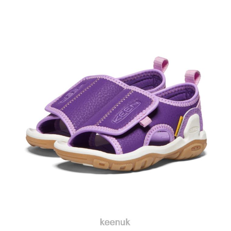 Footwear KEEN Knotch River Open-Toe Tillandsia Purple/English Lavender Toddlers Z2D88933