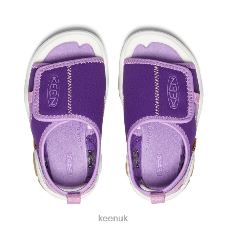 Footwear KEEN Knotch River Open-Toe Tillandsia Purple/English Lavender Toddlers Z2D88933