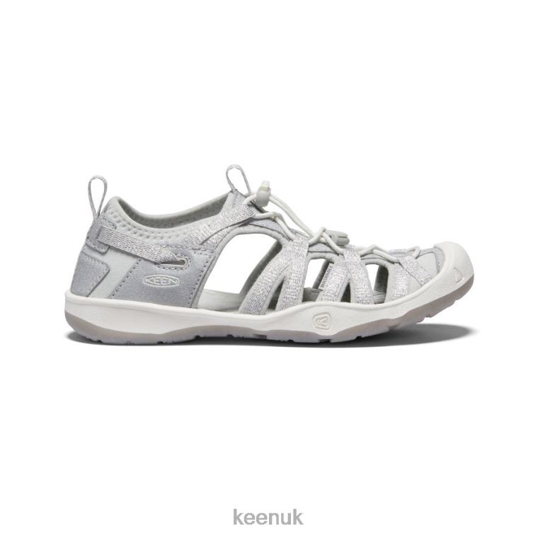 Footwear KEEN Moxie Sandal Silver Big Kids Z2D88922