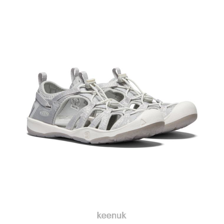 Footwear KEEN Moxie Sandal Silver Big Kids Z2D88922