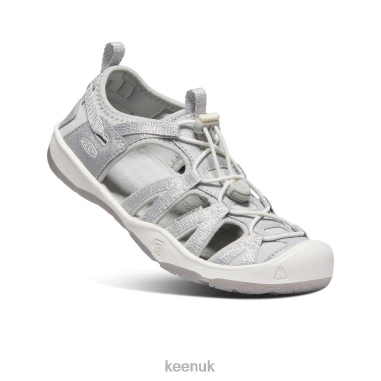 Footwear KEEN Moxie Sandal Silver Big Kids Z2D88922