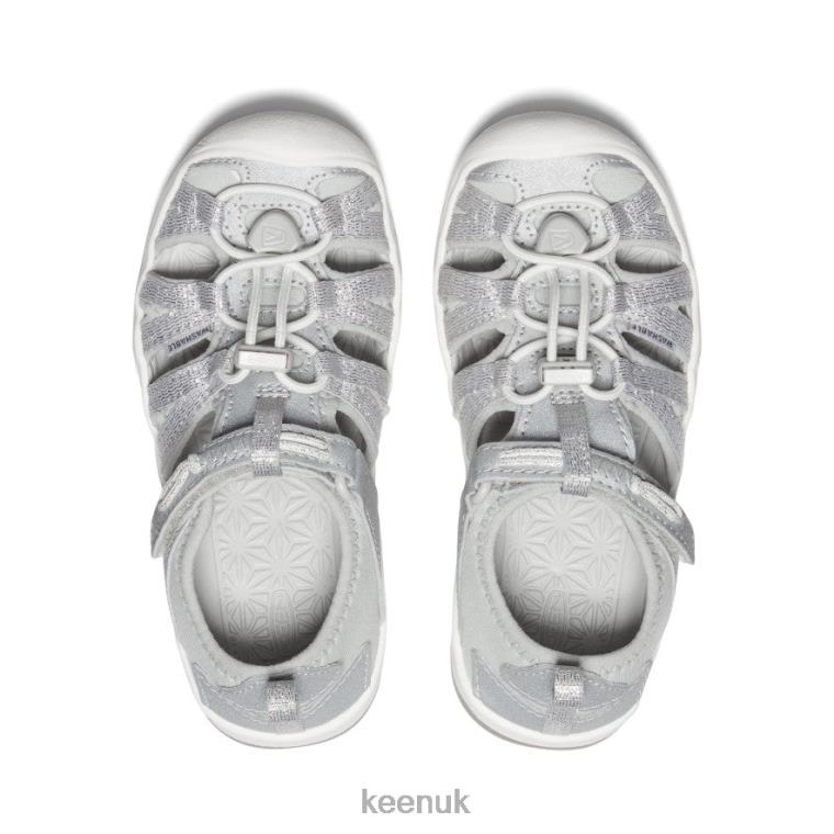Footwear KEEN Moxie Sandal Silver Little Kids Z2D88960