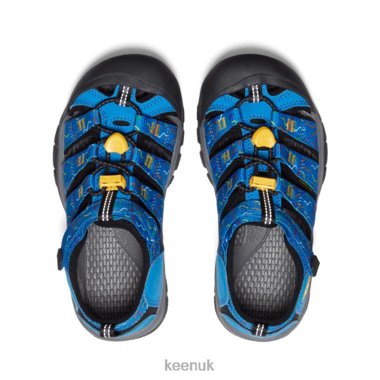 Footwear KEEN Newport H2 Austern/Black Big Kids Z2D88757