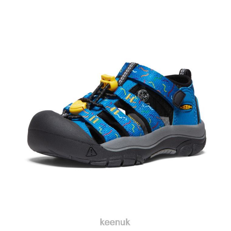 Footwear KEEN Newport H2 Austern/Black Little Kids Z2D88737