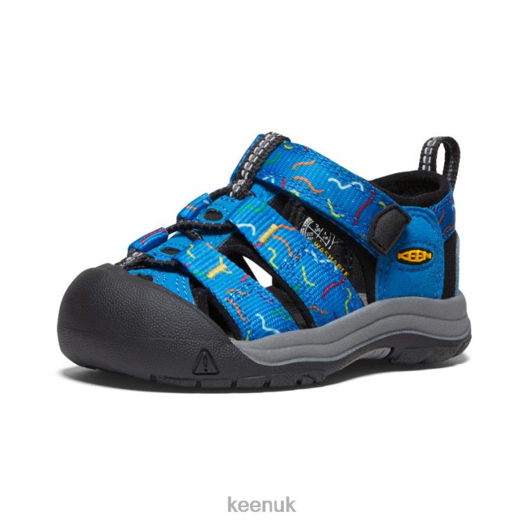 Footwear KEEN Newport H2 Austern/Black Toddlers Z2D88831