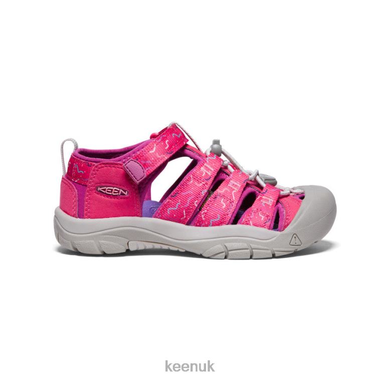 Footwear KEEN Newport H2 Azalea/Festival Fuchsia Big Kids Z2D88758