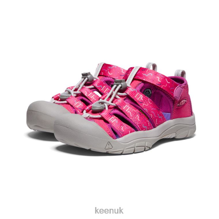 Footwear KEEN Newport H2 Azalea/Festival Fuchsia Big Kids Z2D88758