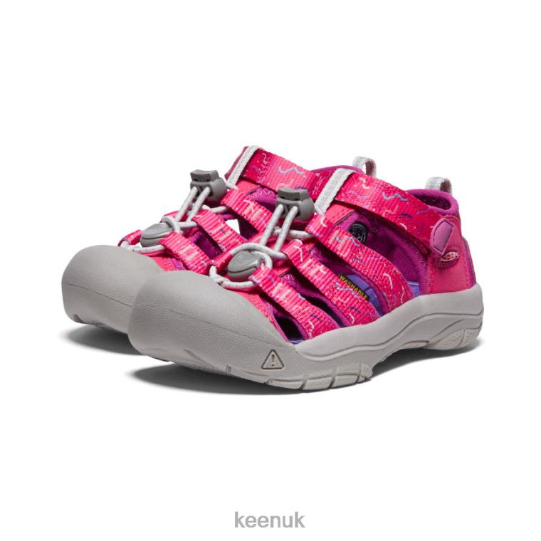 Footwear KEEN Newport H2 Azalea/Festival Fuchsia Little Kids Z2D88739