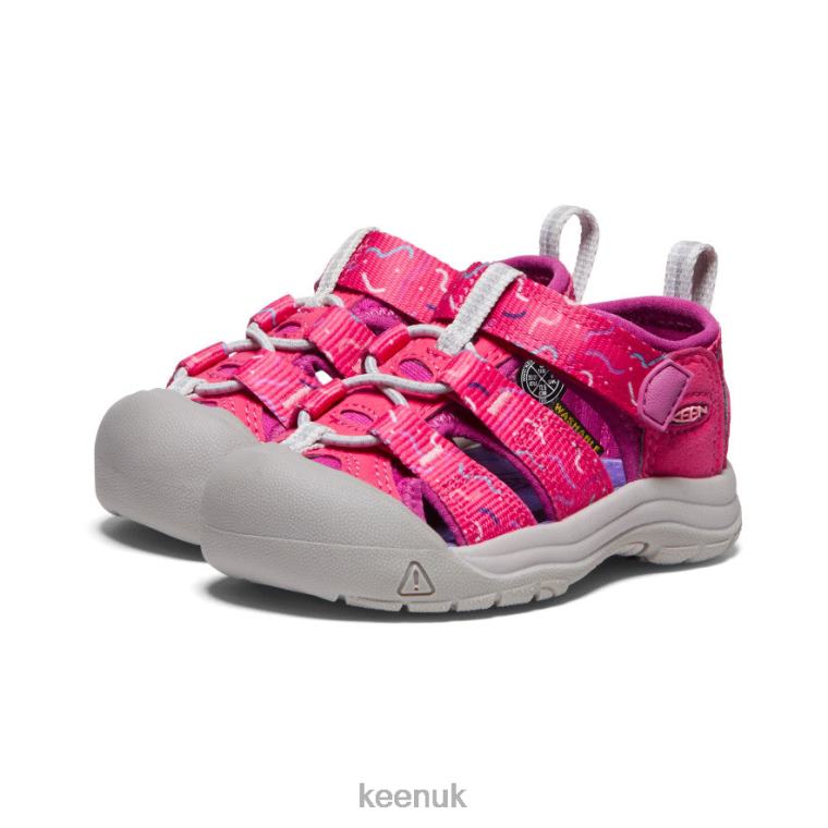 Footwear KEEN Newport H2 Azalea/Festival Fuchsia Toddlers Z2D88832