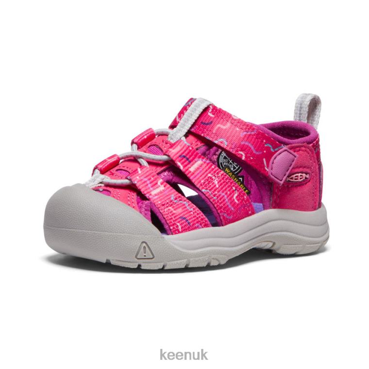 Footwear KEEN Newport H2 Azalea/Festival Fuchsia Toddlers Z2D88832