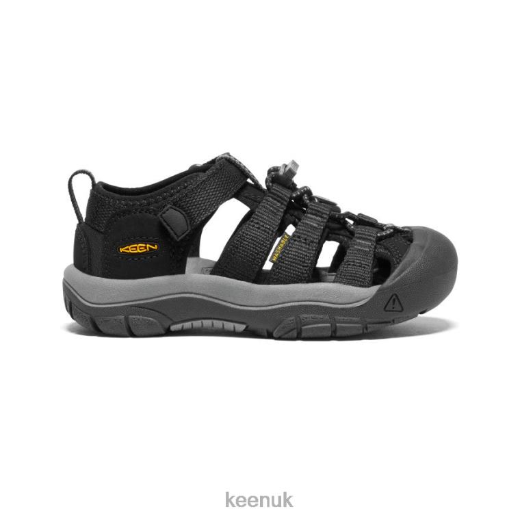 Footwear KEEN Newport H2 Black/Yellow Little Kids Z2D88729