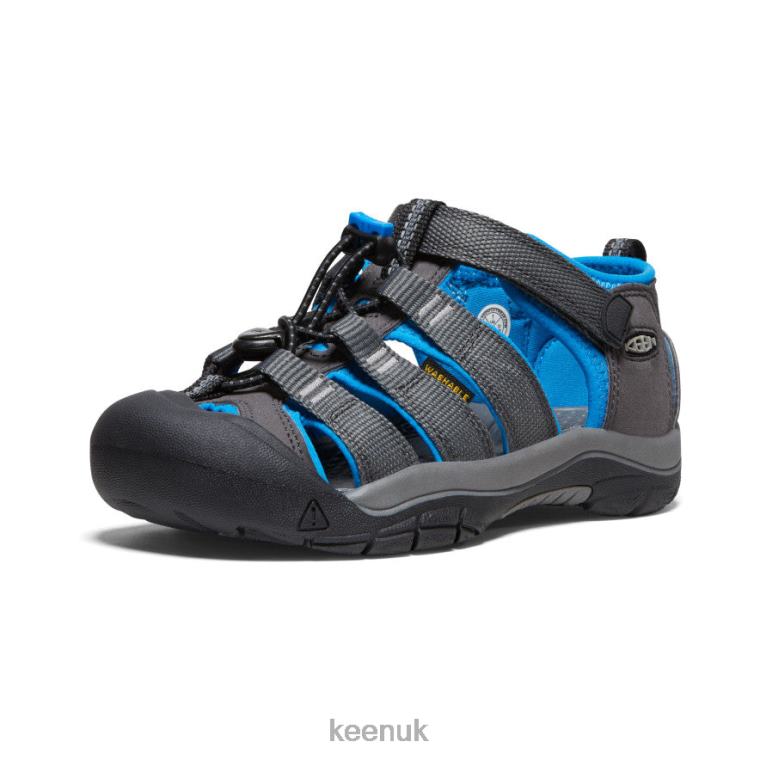 Footwear KEEN Newport H2 Magnet/Brilliant Blue Big Kids Z2D88751