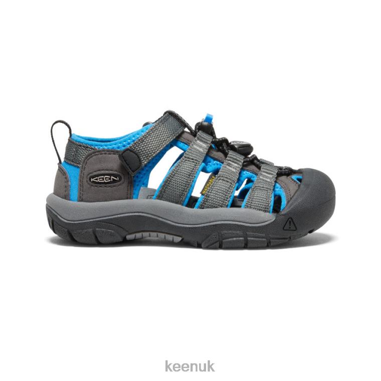 Footwear KEEN Newport H2 Magnet/Brilliant Blue Little Kids Z2D88730