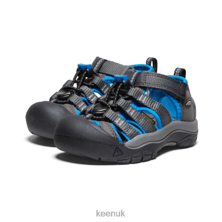 Footwear KEEN Newport H2 Magnet/Brilliant Blue Little Kids Z2D88730