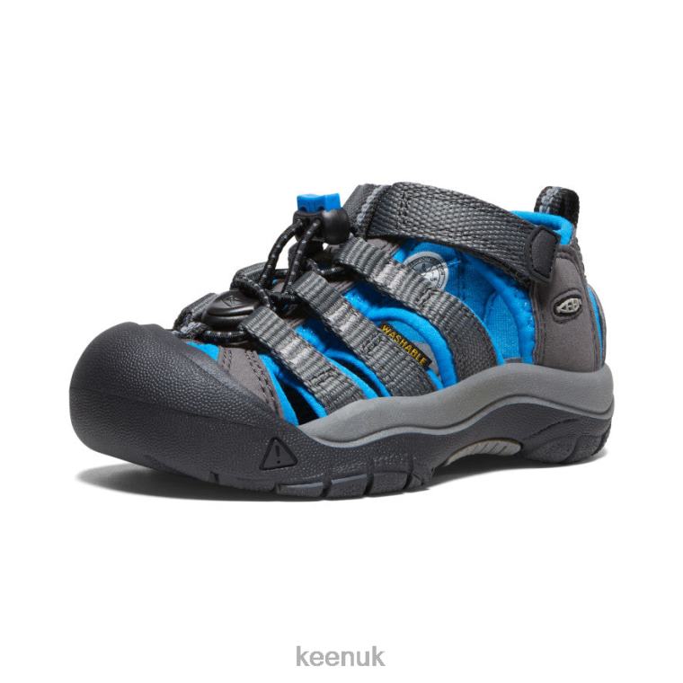 Footwear KEEN Newport H2 Magnet/Brilliant Blue Little Kids Z2D88730