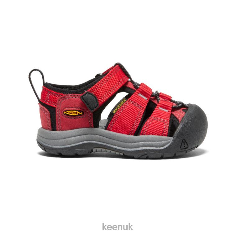 Footwear KEEN Newport H2 Ribbon Red/Gargoyle Toddlers Z2D88827