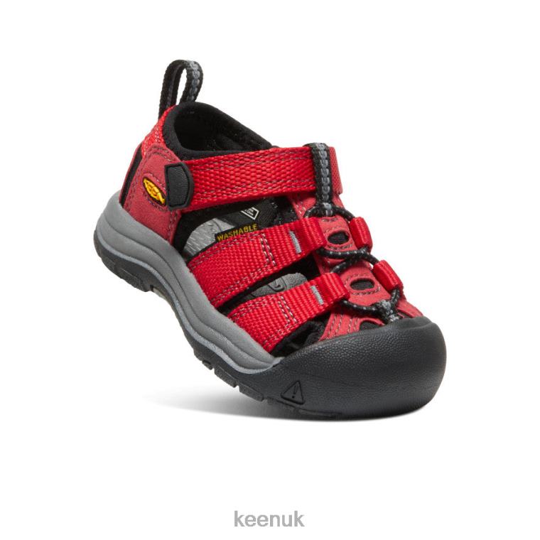 Footwear KEEN Newport H2 Ribbon Red/Gargoyle Toddlers Z2D88827