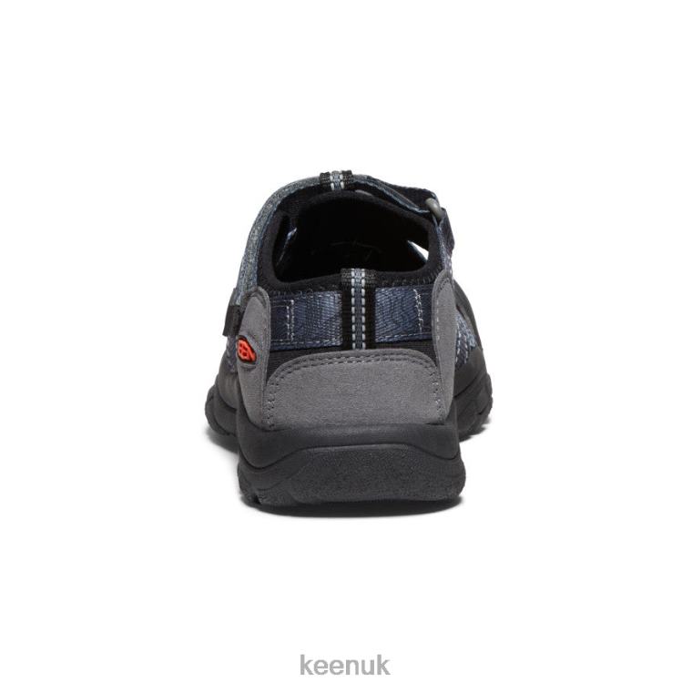 Footwear KEEN Newport H2 Steel Grey/Black Big Kids Z2D88755